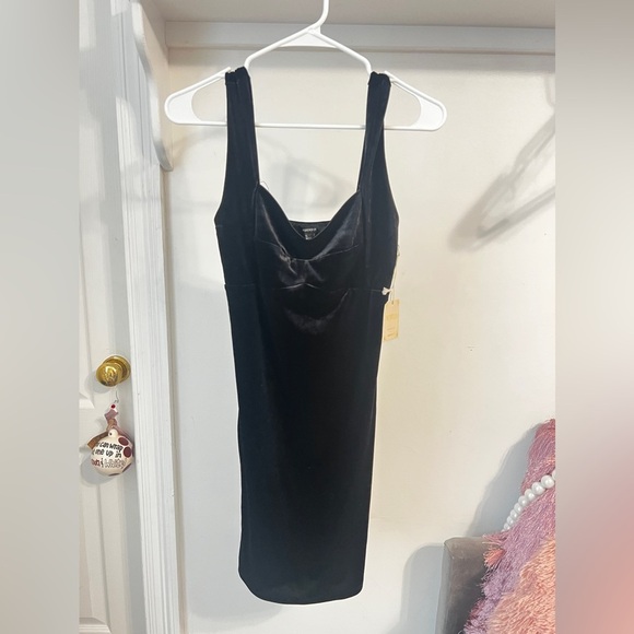 FINAL PRICE NWT Forever 21 Velvet Like Dress - Picture 1 of 5